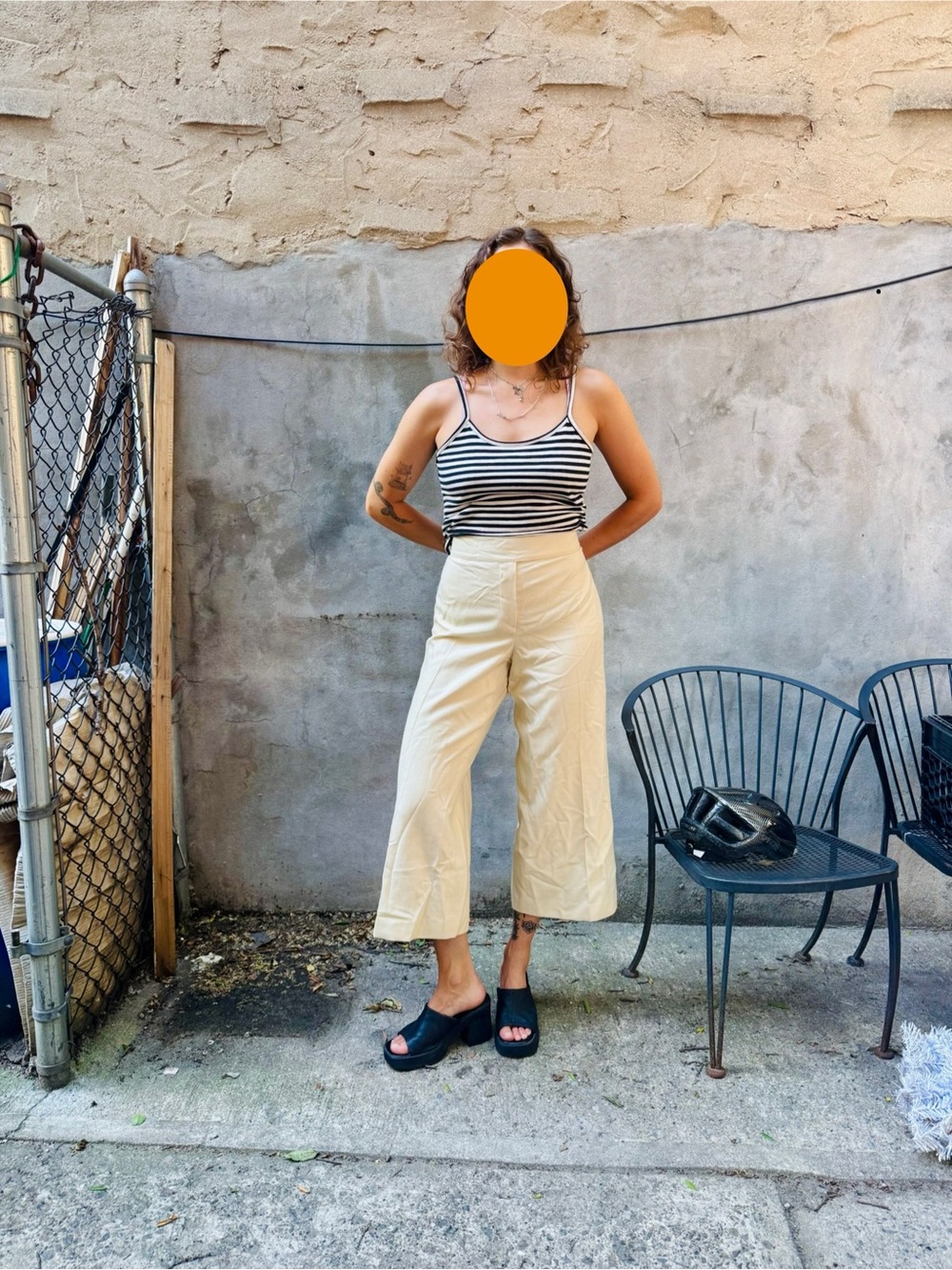 Vintage Chanel Cream Pants